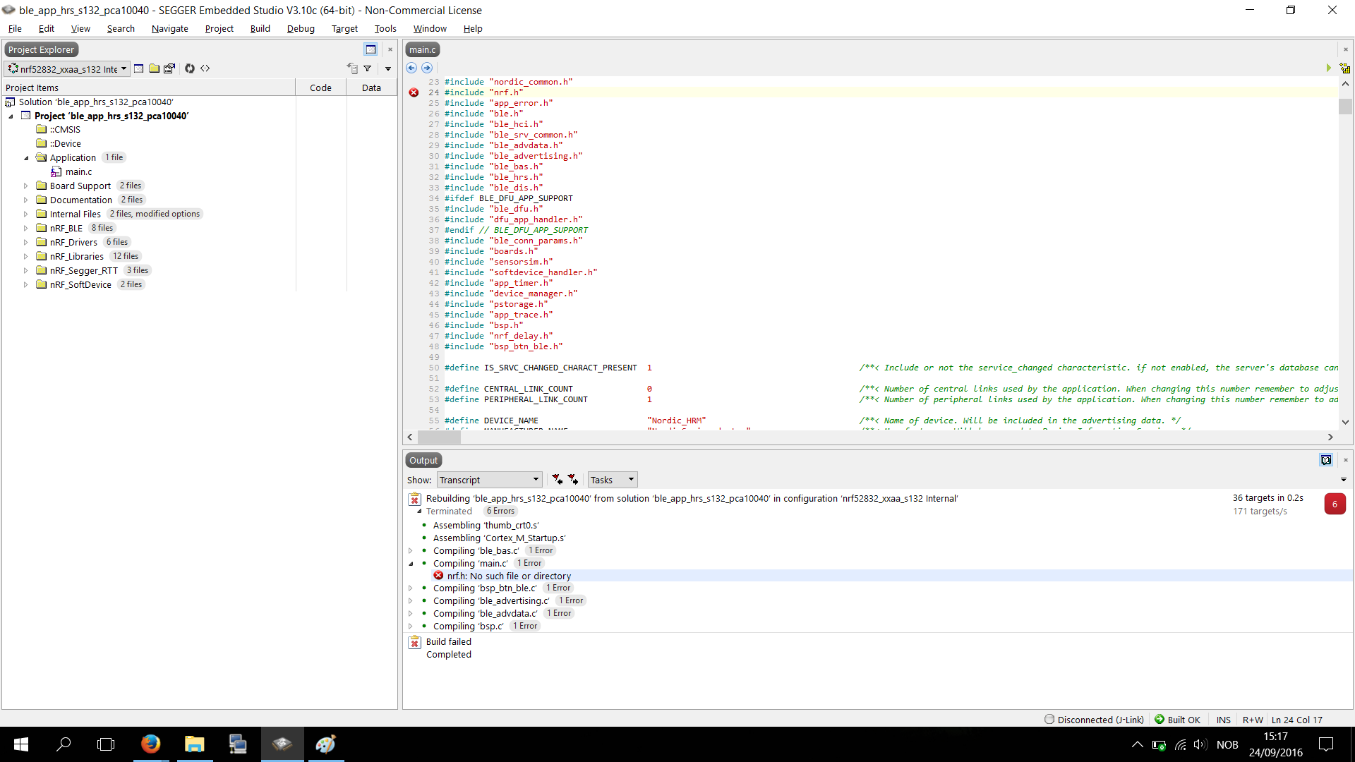 Second try with internal build configuration