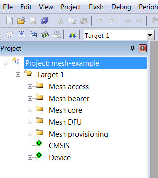 Project with sources