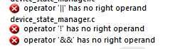 errors