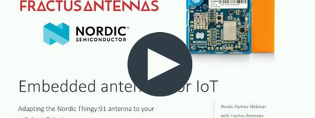 Q&amp;A for "Embedded Antennas for IoT" webinar