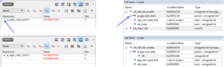 RAM start address from debugging